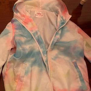 Like New Justice Rainbow Raincoat